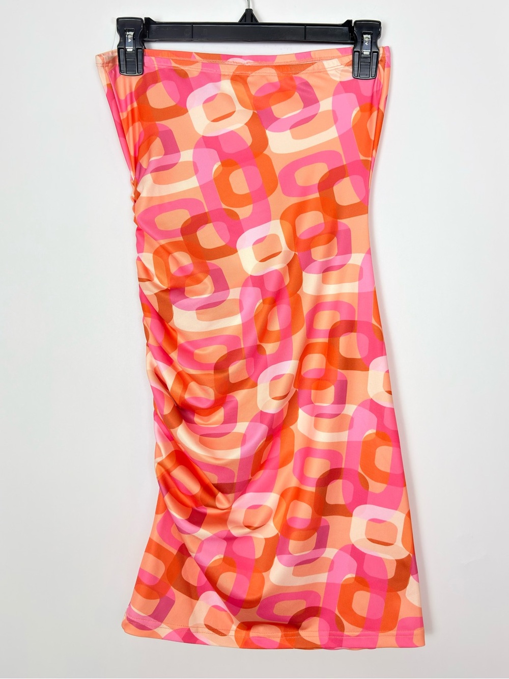 Princess Polly Twiggy Mini Retro Bodycon Dress Ruched Stretch Y2K Festival 4 - Picture 7 of 12